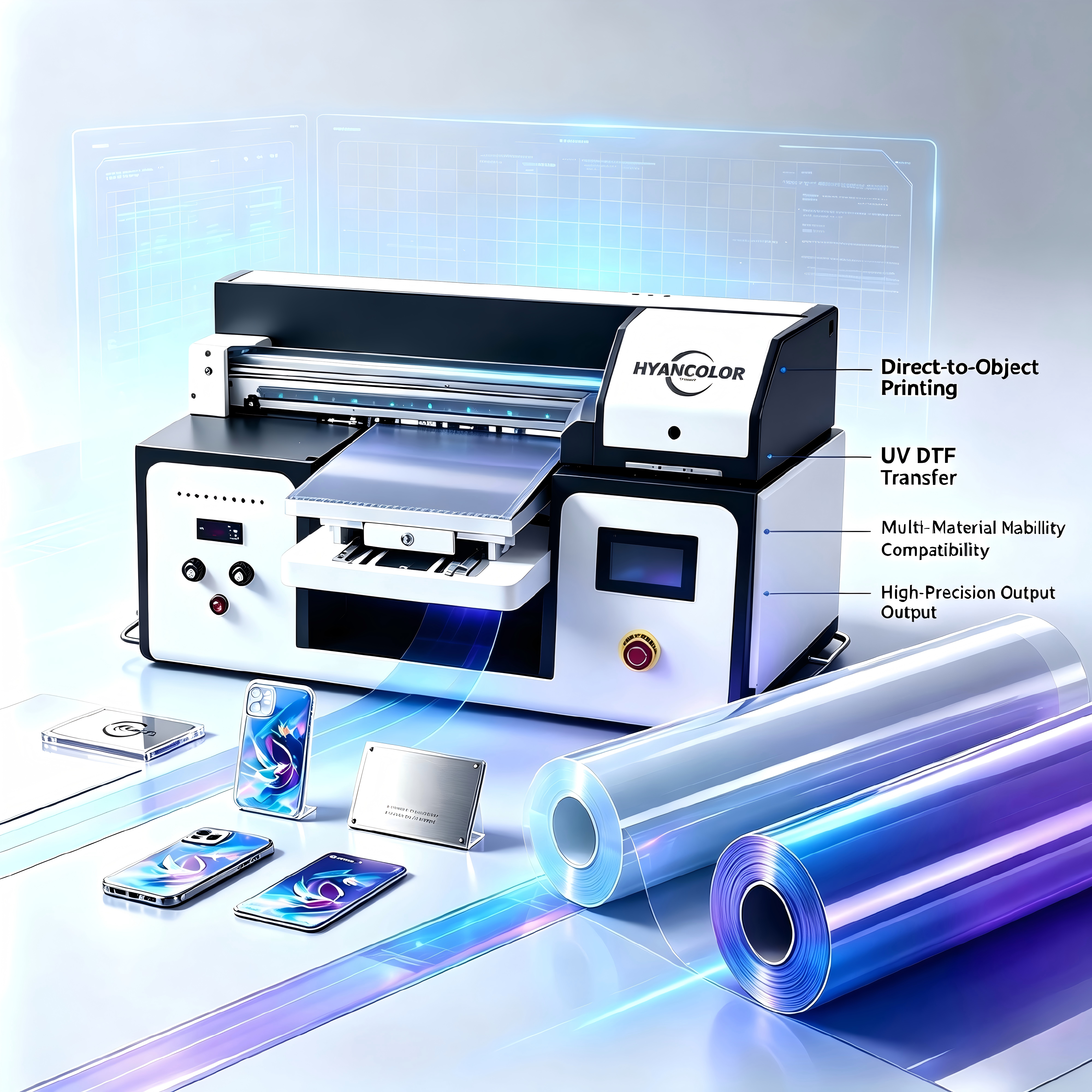 Why a Small A3 UV Flatbed Printer Can Do Professional UV DTF Printing Job